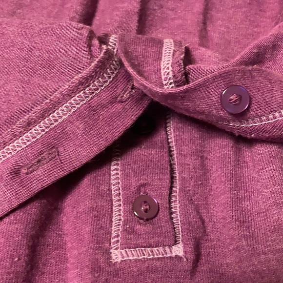 🌟 PINK V-neck Tank Top - Purple- M - Picture 5 of 8